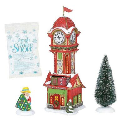 Christmas Villages | Department56 Department56 Disney Christmas Countdown Tower Eu A30313