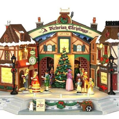 Christmas Villages | Lemax A Christmas Carol Play, Incl. Adapter (4.5V)