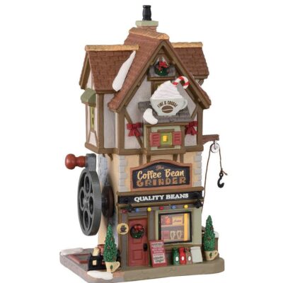 Christmas Villages | Lemax The Coffee Bean Grinder, B/O Led