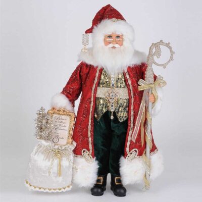 Santa Claus | Karen Didion Karen Didion Originals Lighted Jewel Traditional Elegance Cc18-41