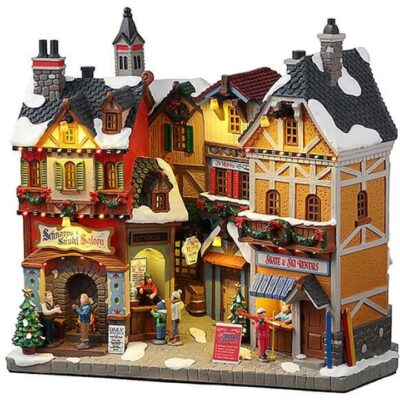 Christmas Villages | Lemax Alpine Winter Shops, B/O (4.5V)