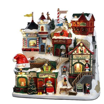 Christmas Villages | Lemax Santa’S Village, B/O (4.5V)